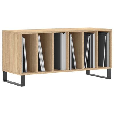 Record Cabinet Sonoma Oak 100x38x48 cm Engineered Wood