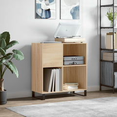 vidaXL Record Cabinet 84.5x38x89 cm Engineered Wood