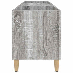 vidaXL Record Cabinet Grey Sonoma 121x38x48 cm Engineered Wood 6