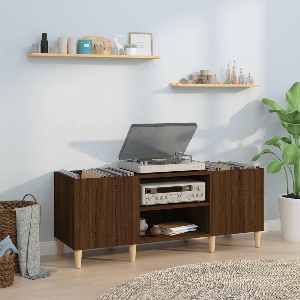 vidaXL Record Cabinet Engineered Wood