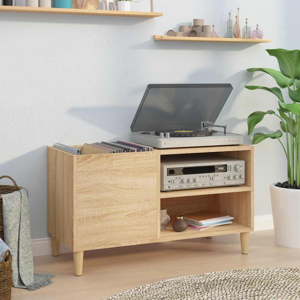 vidaXL Record Cabinet Engineered Wood