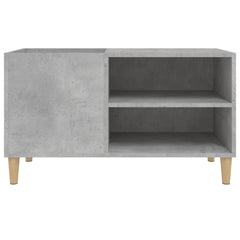 vidaXL Record Cabinet Concrete Grey 84.5x38x48 cm Engineered Wood 5
