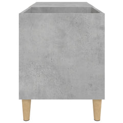 vidaXL Record Cabinet Concrete Grey 84.5x38x48 cm Engineered Wood 6