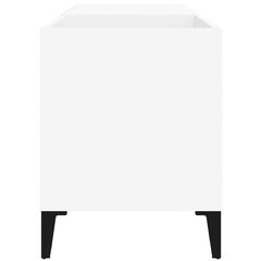 vidaXL Record Cabinet White 84,5x38x48 cm Engineered Wood 5