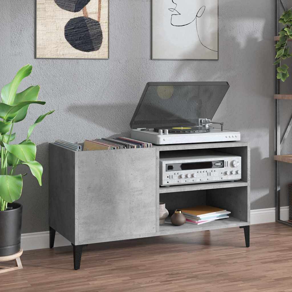 vidaXL Record Cabinet 84.5x38x48 cm Engineered Wood