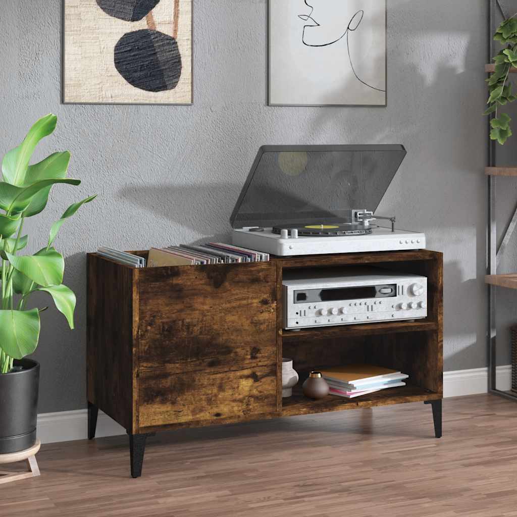 vidaXL Record Cabinet 84.5x38x48 cm Engineered Wood
