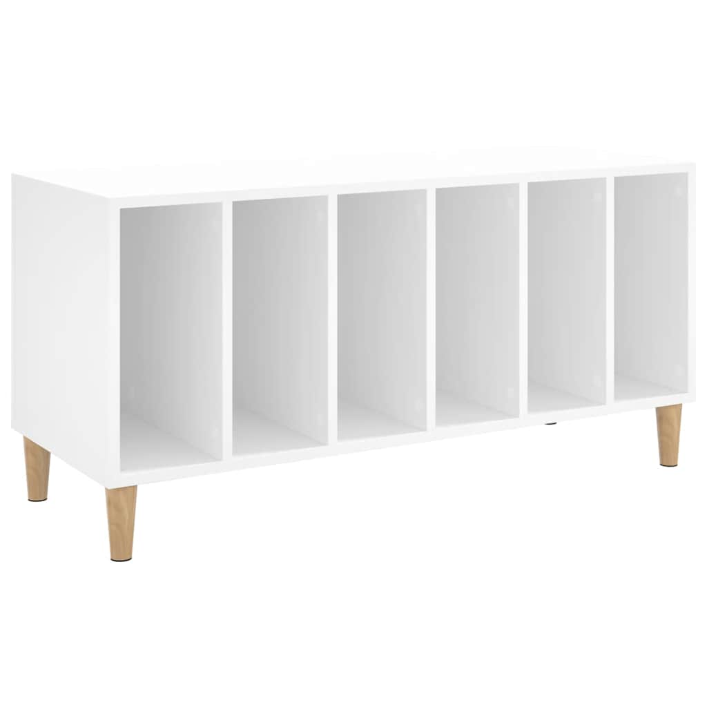 vidaXL Record Cabinet White 100x38x48 cm Engineered Wood 2