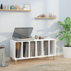 vidaXL Record Cabinet White 100x38x48 cm Engineered Wood 1