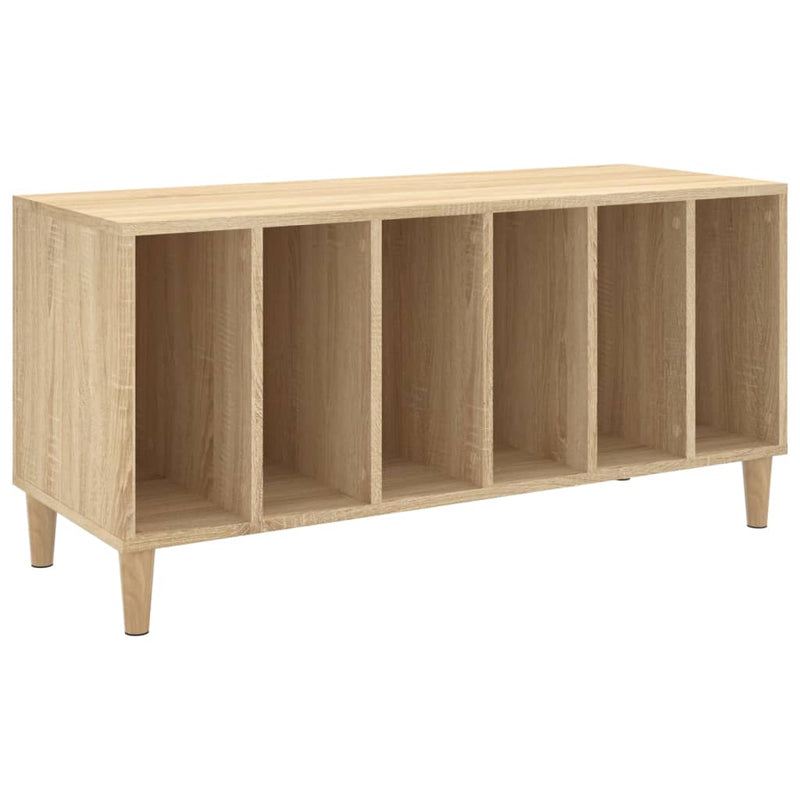 Record Cabinet Sonoma Oak 100x38x48 cm Engineered Wood