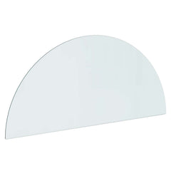 vidaXL Fireplace Glass Plate Transparent 1200 x 500 mm Glass 2
