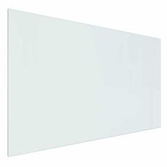 vidaXL Fireplace Glass Plate Transparent 100 x 60 cm Glass 2
