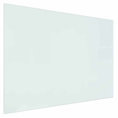 vidaXL Fireplace Glass Plate Transparent 80 x 60 cm Glass 2