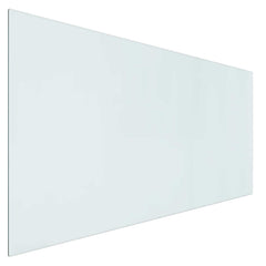 vidaXL Fireplace Glass Plate Transparent 120 x 60 cm Glass 2