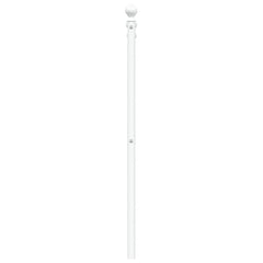 vidaXL Metal Replace Headboard White 90 cm 5