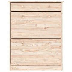 vidaXL Shoe Cabinet ALTA 77x35x96 cm Solid Wood Pine 4