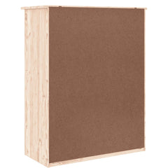 vidaXL Shoe Cabinet ALTA 77x35x96 cm Solid Wood Pine 6
