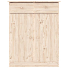 vidaXL Shoe Cabinet ALTA 77x35x96 cm Solid Wood Pine 4