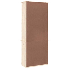 Bookcase with Drawers "ALTA" 77x35x186,5 cm Solid Wood Pine Natural