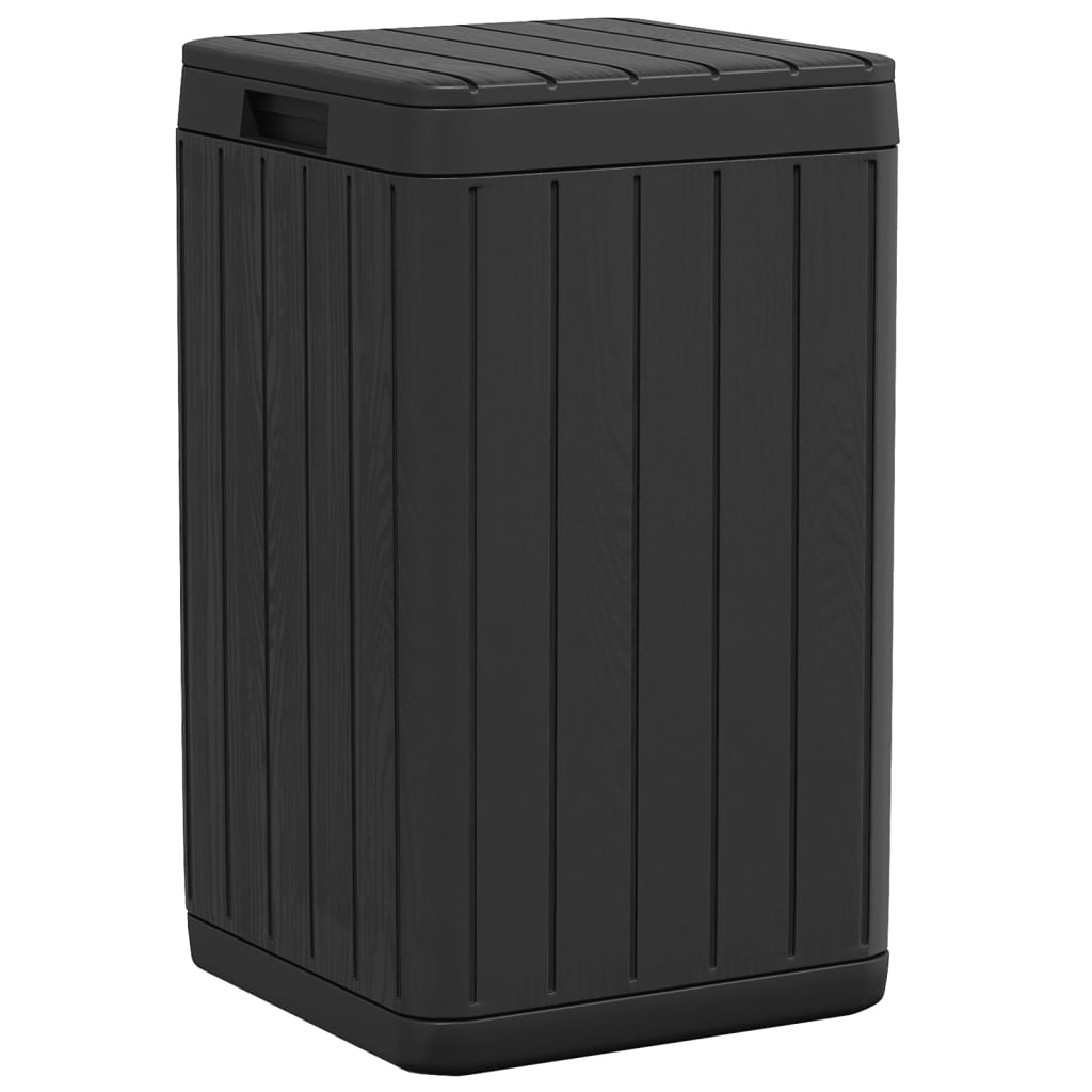 Outdoor Garbage Bin 38x38x65 cm PP Anthracite