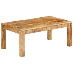 Coffee Table Solid Wood Mango Depth 55 cm 100 cm 40 cm Solid mango wood