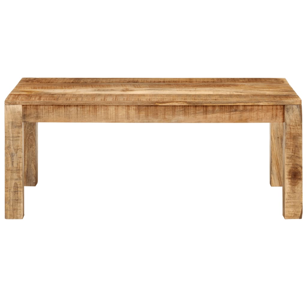 Coffee Table Solid Wood Mango Depth 55 cm 100 cm 40 cm Solid mango wood