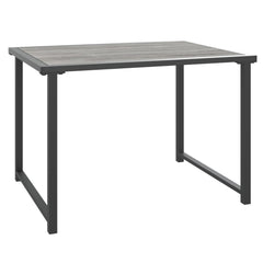 vidaXL Garden Table Anthracite 55x40x37 cm Steel 2