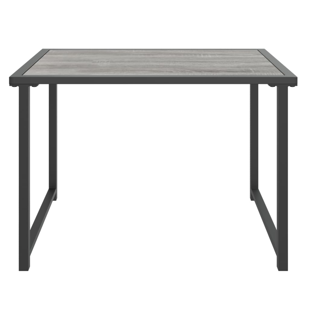 vidaXL Garden Table Anthracite 55x40x37 cm Steel 3