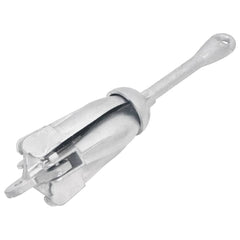 vidaXL Folding Anchor Silver