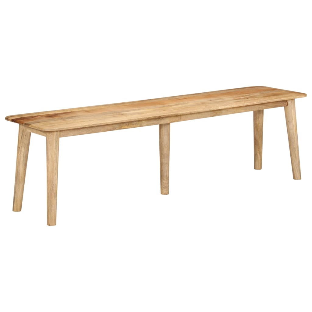 Bench 160x40x45 cm Solid Wood Mango Brown