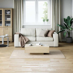 vidaXL Shaggy Rug Cream White 120x183 cm Polyester 3