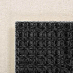 vidaXL Shaggy Rug Cream White 120x183 cm Polyester 5