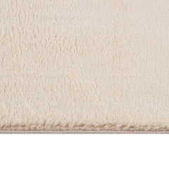 vidaXL Shaggy Rug Beige 120x183 cm Polyester 4