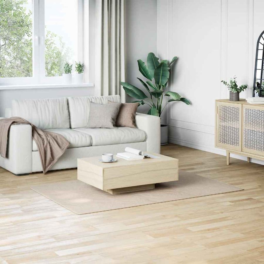 vidaXL Shaggy Rug Beige 120x183 cm Polyester 1
