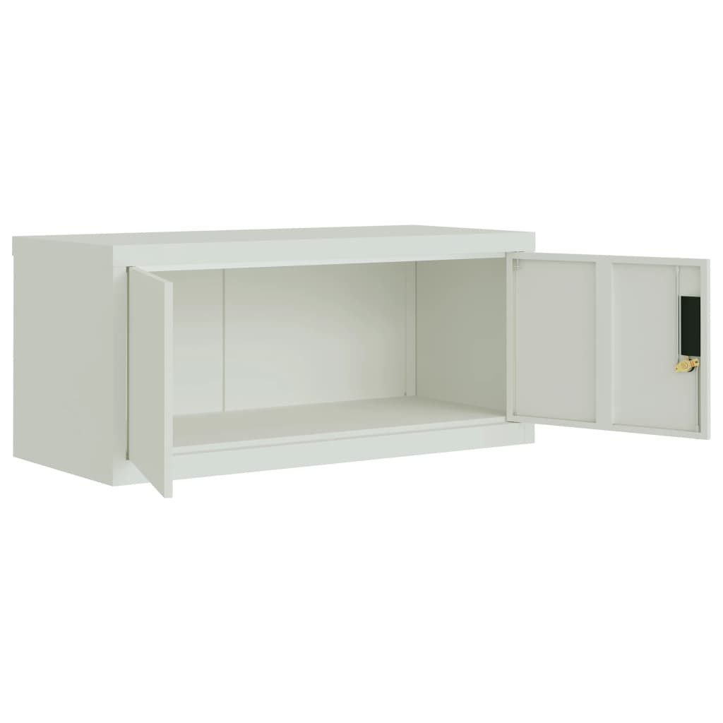 File Cabinet Light Grey, image 4