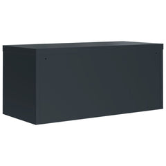 vidaXL File Cabinet Anthracite 90x40x110 cm Steel 6