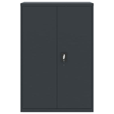 File Cabinet Anthracite 90x40x180 cm Steel