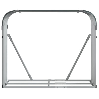 Log Holder Anthracite 120x45x100 cm Galvanised Steel