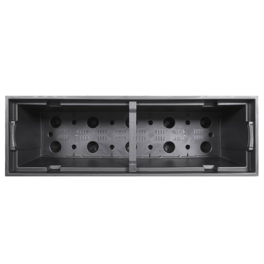 vidaXL Planter with Removable Inner Brown 12 / 44 L PP Rattan 6