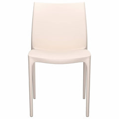 Garden Chairs 2 pcs 50x46x80 cm Polypropylene Cream