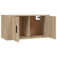 3 Piece TV Cabinet Set Engineered Wood Sonoma oak