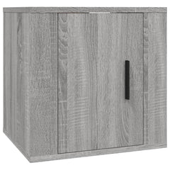vidaXL 2 Piece TV Cabinet Set Grey Sonoma Engineered Wood 6