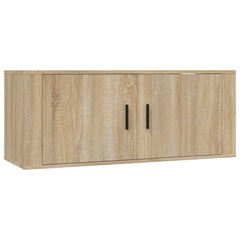 TV Cabinet Engineered Wood Sonoma oak