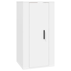 vidaXL 4 Piece TV Cabinet Set White Engineered Wood 4