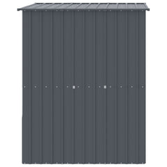 vidaXL Dog House with Roof Anthracite 165x153x181 cm Galvanised Steel 4