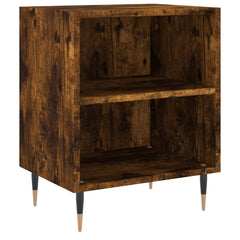 Bedside Cabinet 40x30x50 cm Engineered Wood Smoked oak