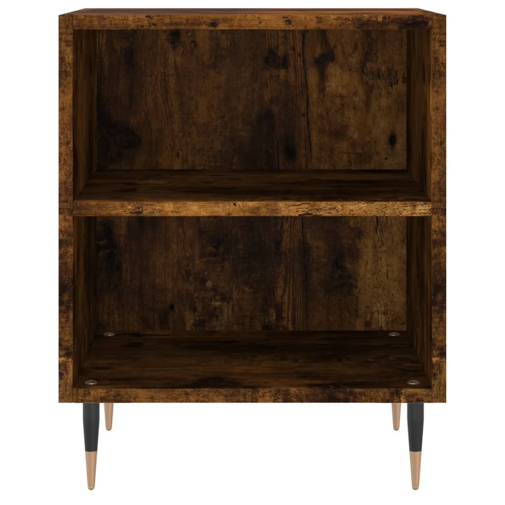 Bedside Cabinet 40x30x50 cm Engineered Wood Smoked oak