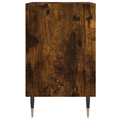 Bedside Cabinet 40x30x50 cm Engineered Wood Smoked oak