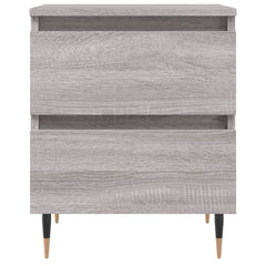 vidaXL Bedside Cabinet | Grey Sonoma | Engineered wood, Iron | Small |  Storage 5