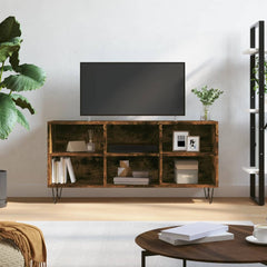 TV Cabinet 103,5x30x50 cm Engineered Wood Smoked oak