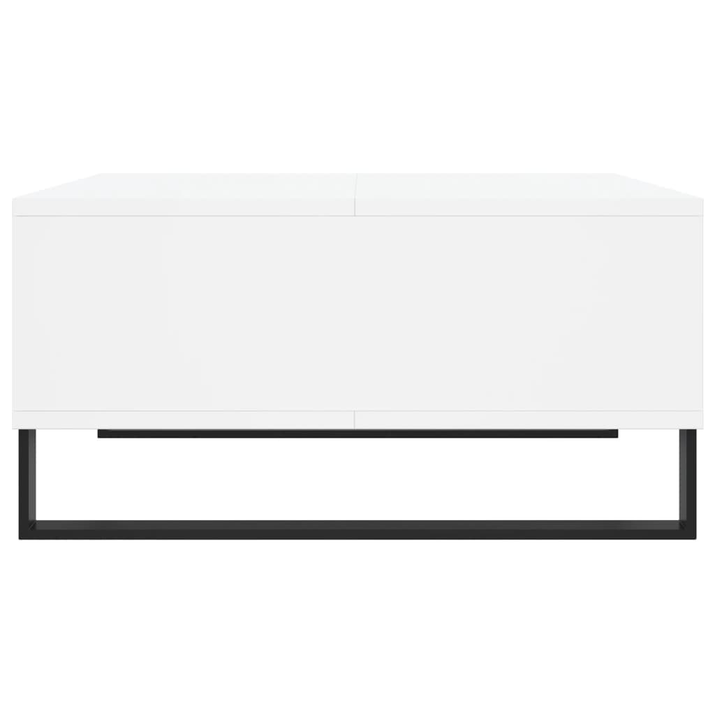 vidaXL Coffee Table White 60x60x30 cm Engineered Wood 5